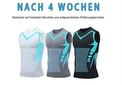 🔥Ionic Shaping Vest – Kompression og afkøling – Figurformende og ærmeløs – Usynlig under tøjet