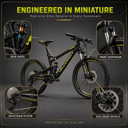 🚲Gør-det-selv-modelkit til mountainbike – Byg, udstil og saml
