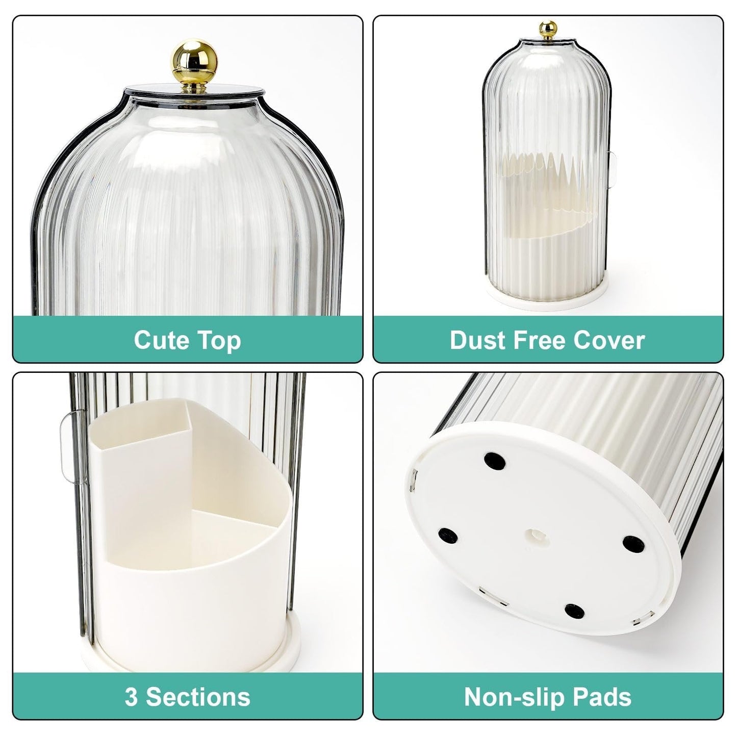 💖Het rea 49% RABATT💖Tandborstehållare med skjutbart lock