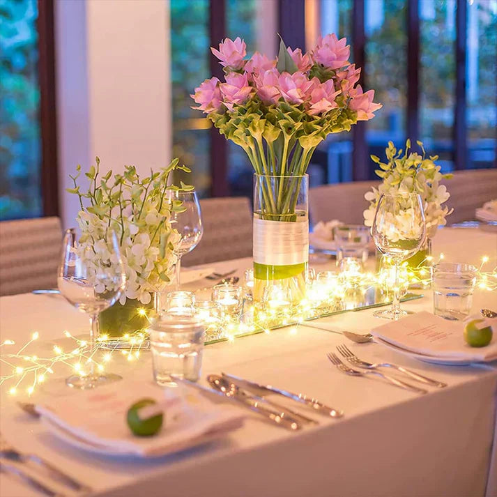 🎄Tidig julkampanj 50% RABATT🎁Ljusslinga av koppartråd för smällare