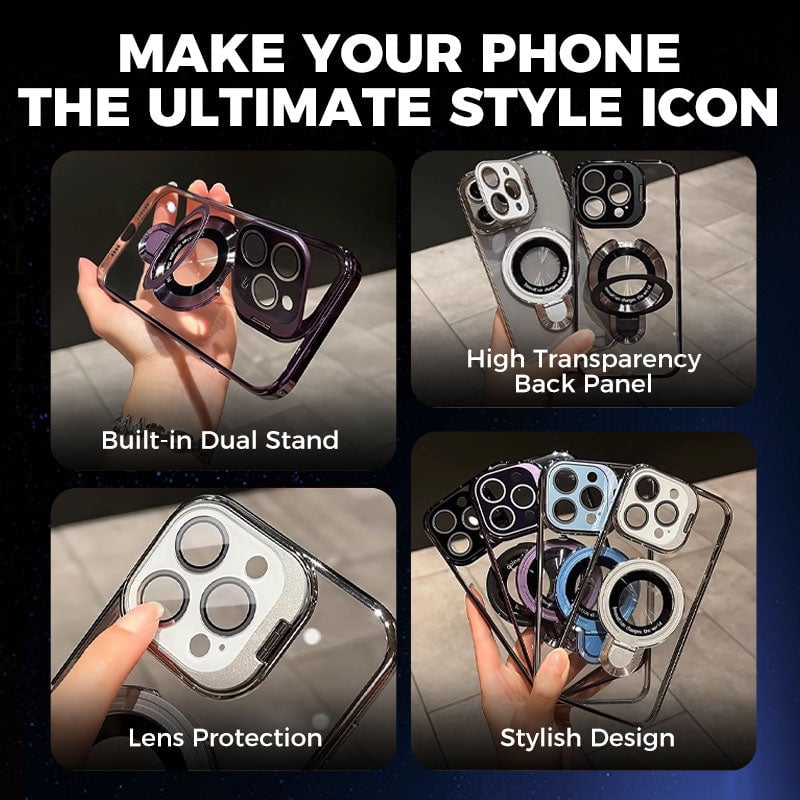 Dubbelt stativfodral för iPhone