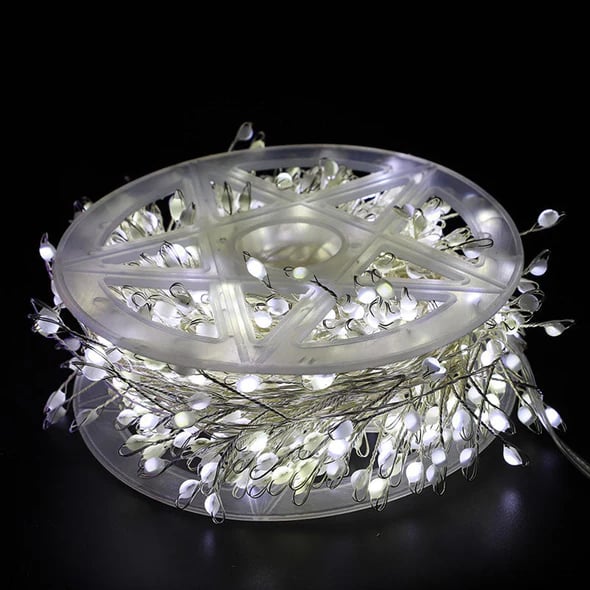 🎄Tidig julkampanj 50% RABATT🎁Ljusslinga av koppartråd för smällare