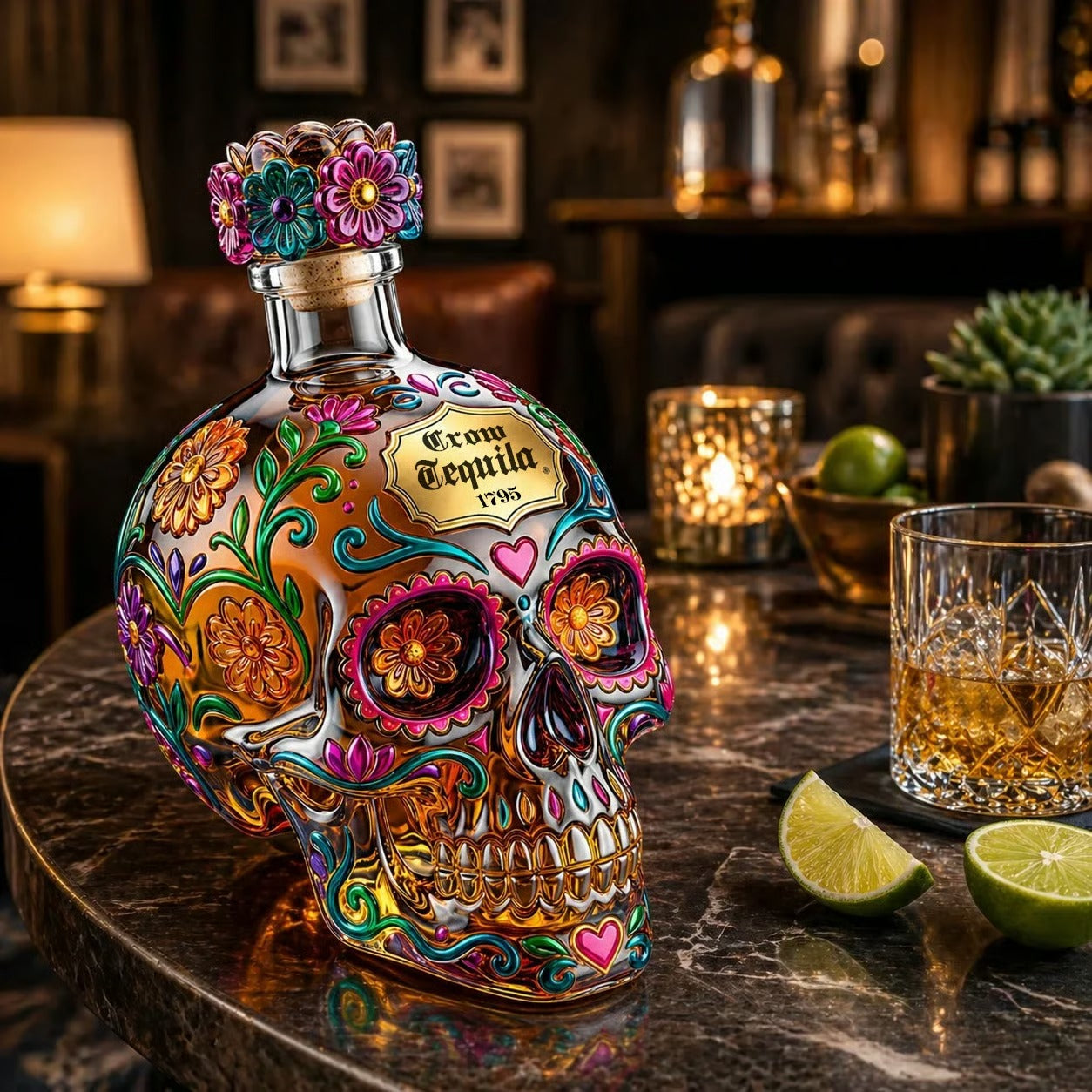 José Cuerv Day of the Dead Limited Edition Tequila-✨3% rabatkode: INU3