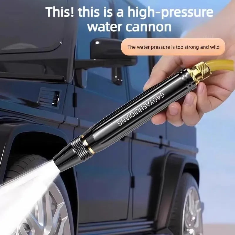 ⏰SIDSTE DAG! KØB 2, FÅ 1 GRATIS!!🔥Hjemmelavet højtryksspulerpistol med boosterdyse og slange – et must-have til vanding af planter og grøntsager og bilvask. 👍💦