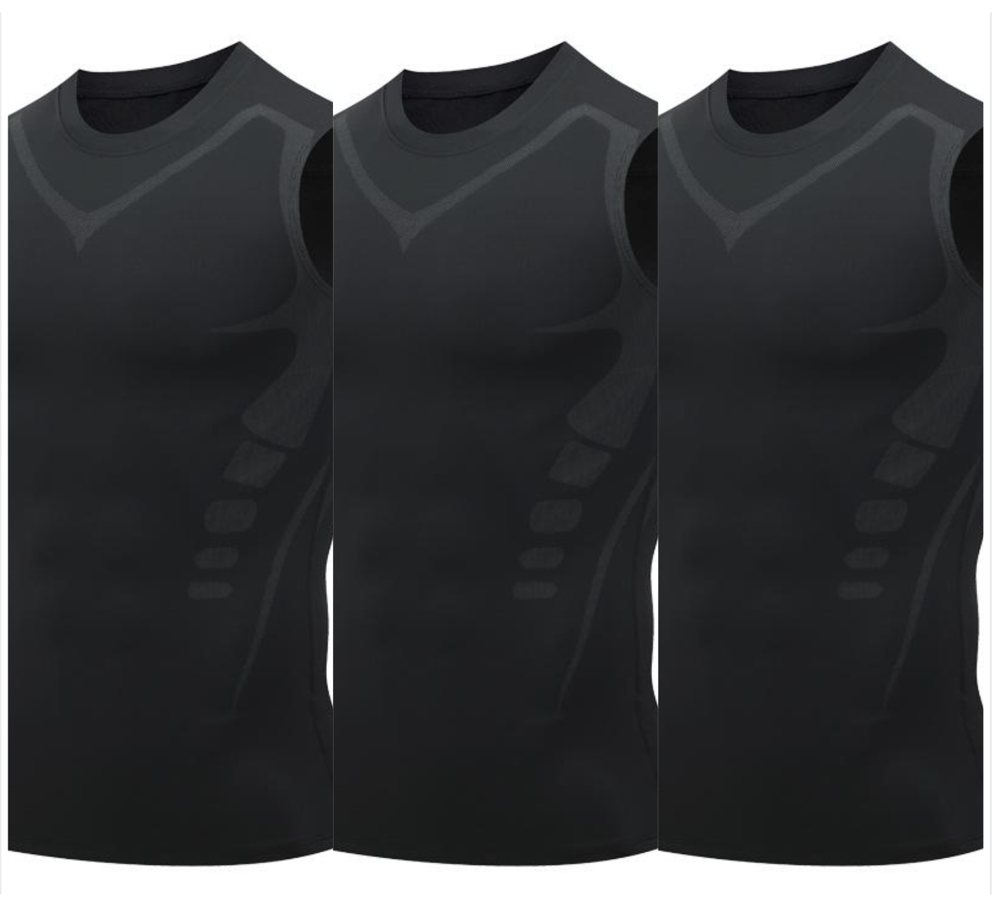 🔥Ionic Shaping Vest – Kompression og afkøling – Figurformende og ærmeløs – Usynlig under tøjet