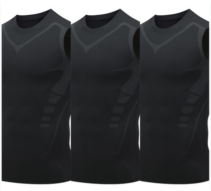 🔥Ionic Shaping Vest – Kompression og afkøling – Figurformende og ærmeløs – Usynlig under tøjet