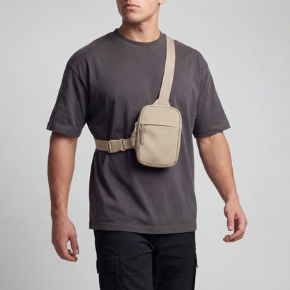 🎒 Opgraderet 2.0 rejsetaske med skulderrem | Tyverisikret design, 500D nylon, RFID-beskyttels
