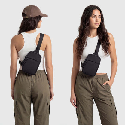 🎒 Opgraderet 2.0 rejsetaske med skulderrem | Tyverisikret design, 500D nylon, RFID-beskyttels