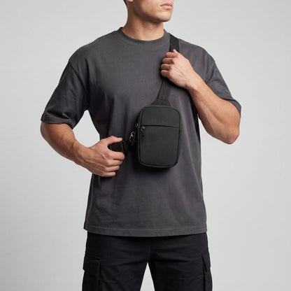 🎒 Opgraderet 2.0 rejsetaske med skulderrem | Tyverisikret design, 500D nylon, RFID-beskyttels