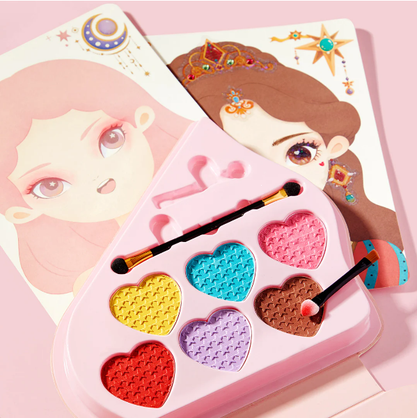 👑 50% RABATT! ✨ Fantasy 3-i-1 Prinsesspelset - Inkluderar Kronor, Trollspön & Smink för Oförglömlig Rollspelslek 🧚‍♀️✨