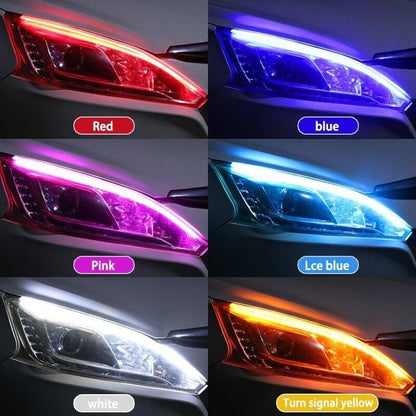 ⏰Fleksibelt, dynamisk LED-blinklys til bil (2 st)🚗💡
