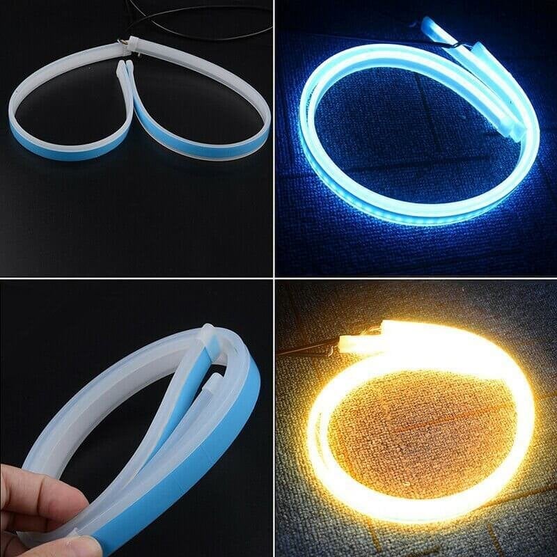 ⏰Fleksibelt, dynamisk LED-blinklys til bil (2 st)🚗💡