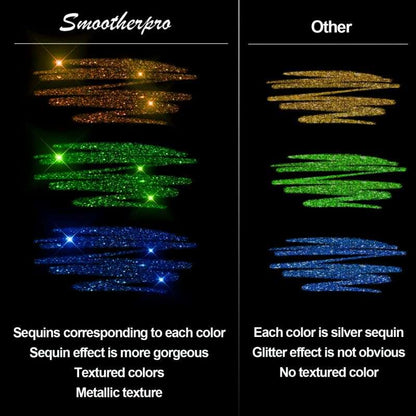 💥 Sidste dag! Specialudsalg 🎁Glitter Gelpen Sæt – Glat skrivning