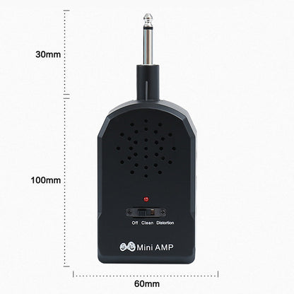 🔥 Mini-guitarforstærker Pro 🎸 30W HD-lyd 🔊 20 timers spilletid 🔋 Klar til gadeoptræden