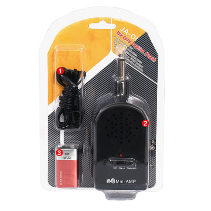 🔥 Mini-guitarforstærker Pro 🎸 30W HD-lyd 🔊 20 timers spilletid 🔋 Klar til gadeoptræden