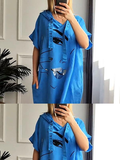 💃💥En mönstrad klänning för vår och sommar