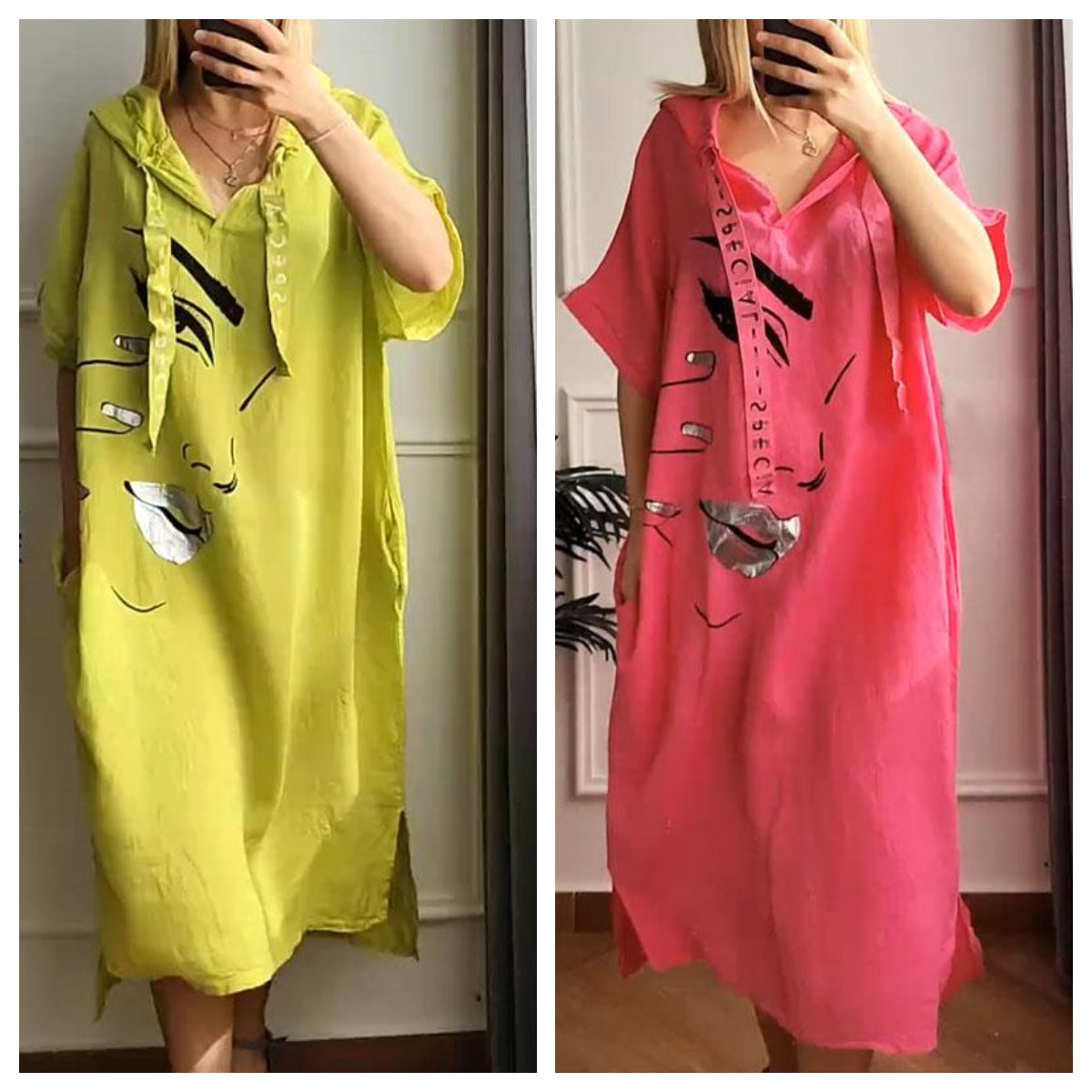 💃💥En mönstrad klänning för vår och sommar