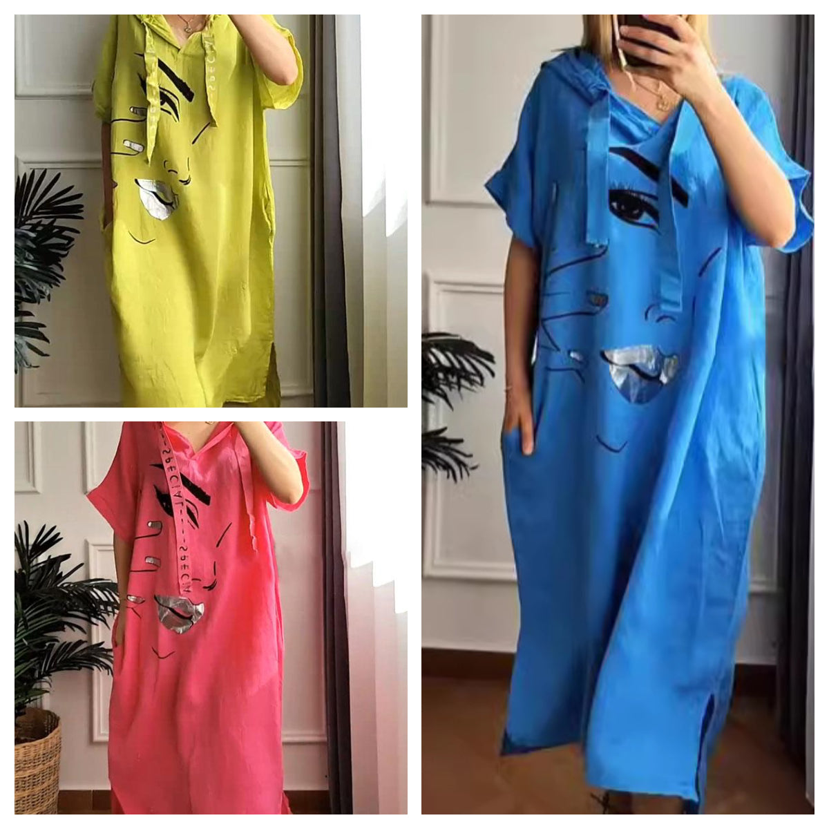 💃💥En mönstrad klänning för vår och sommar