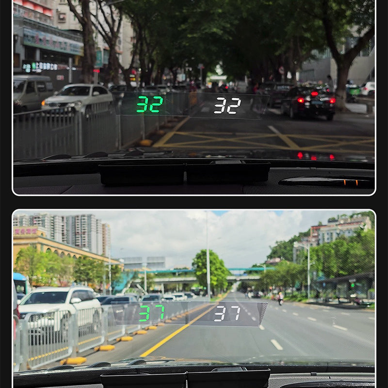 Eskorte til sikker kørsel💥Speedometer med head-up-display