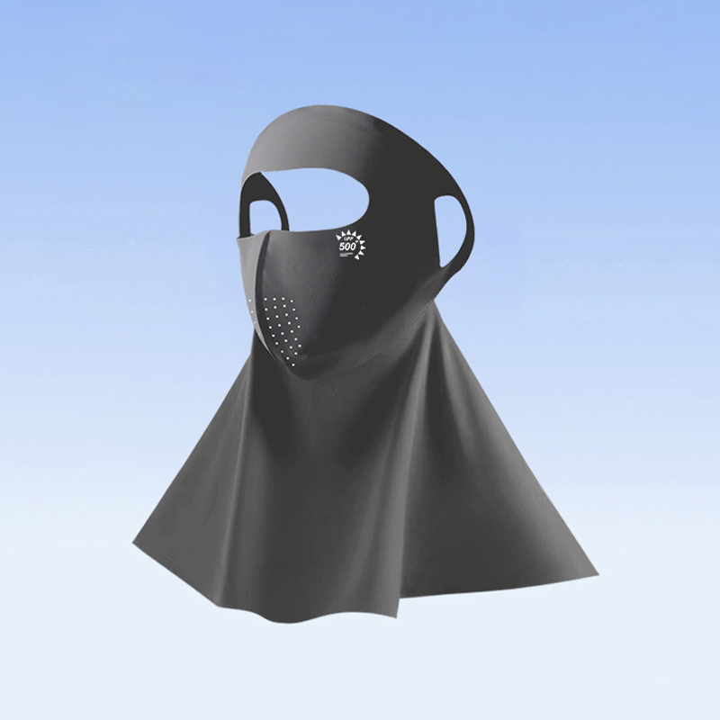 ☀️Andningsbar och svalkande helmask med solskydd för ansiktet och halsen