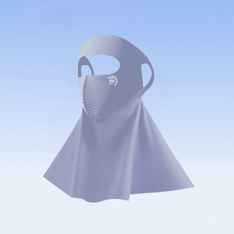 ☀️Andningsbar och svalkande helmask med solskydd för ansiktet och halsen
