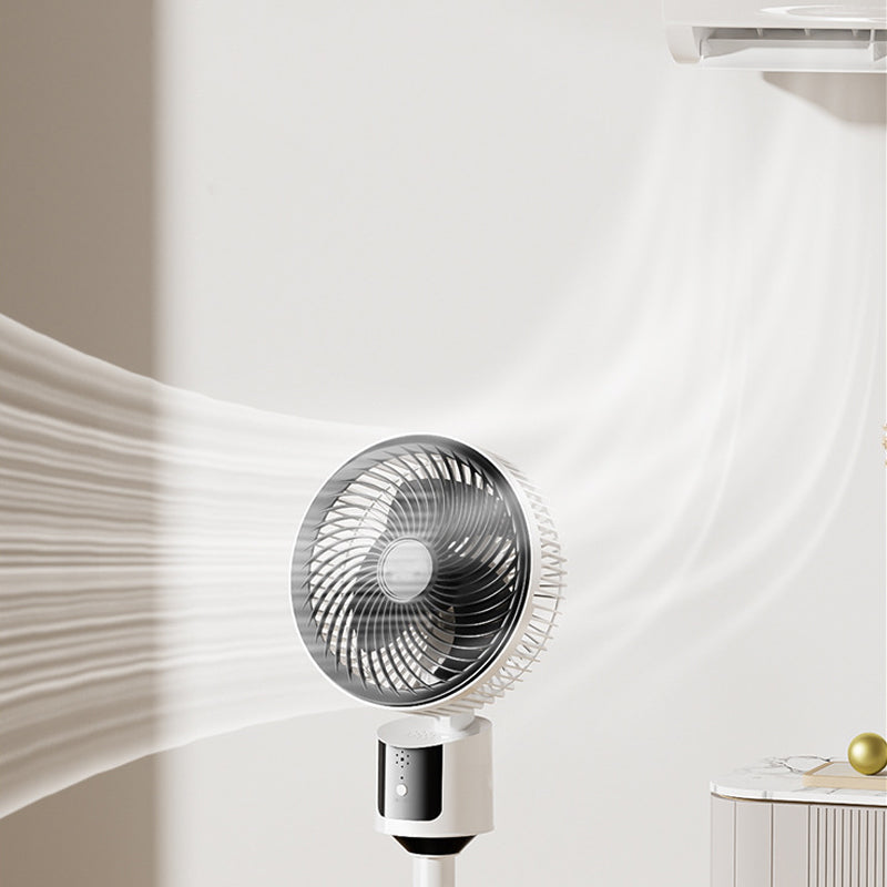 ⚡ 50% REA - TIDBEGRÄNSAT ERBJUDANDE! ⏱️Tröstlös golvfläkt med luftflöde och energibesparing, drivs via USB🍃