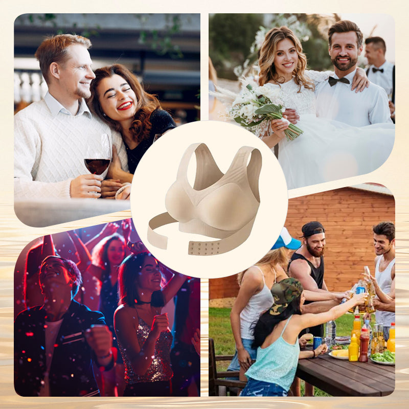 ⏳Begränsad tid 49% rabatt💥Sömlös push-up-bh för kvinnor som förbättrar hållningen