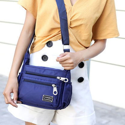 🔥🎁Vattentät Crossbody-väska Dam Casual Messenger Axelväskor Handväska för resor dagligen