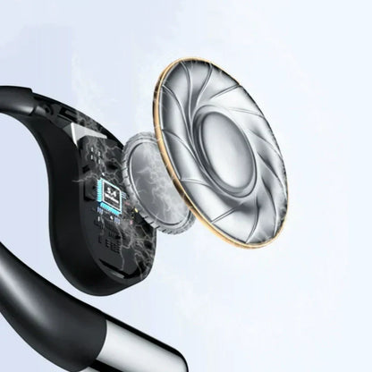 🎧✨ Trådlösa Öppna Öronshörlurar med LED-display