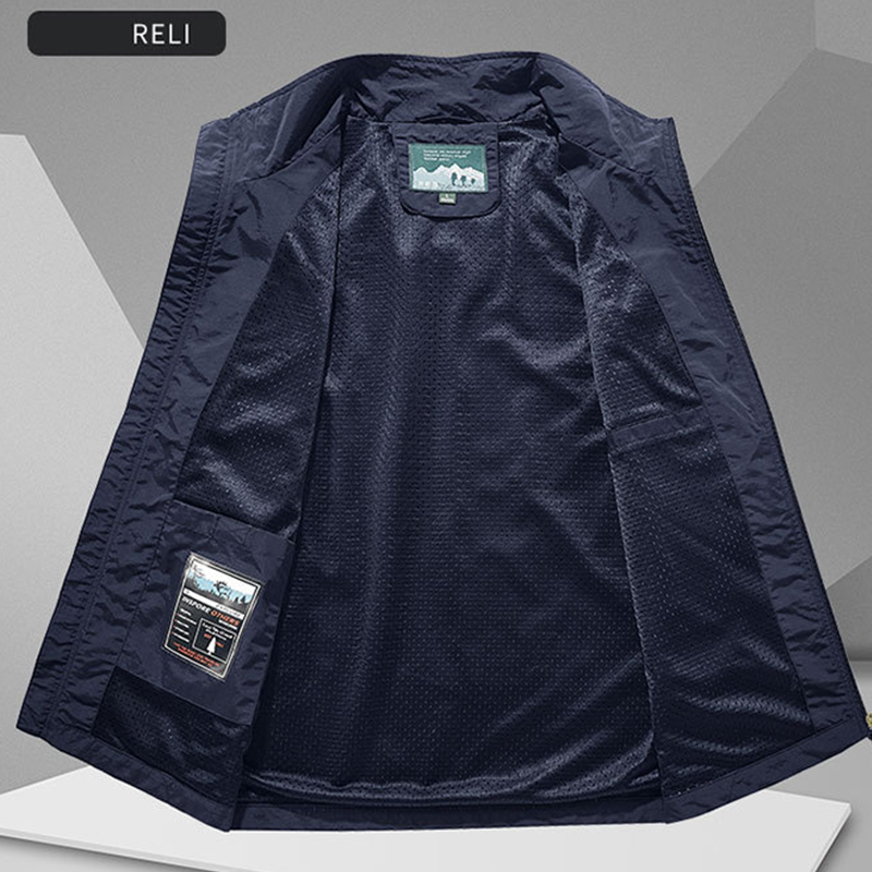 ⏰ Tidsbegränsat Erbjudande: 50% RABATT 🔥🧥 Herr Oversized Ärmlös Västjacka Med Fickor