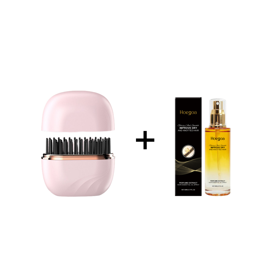 🍃Mini Cordless Hair Straightener Comb