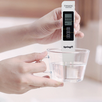 💧3-i-1 TDS vandkvalitetstester🌊Måler pH, klor og hårdhed med LCD-display til pool og akvarium