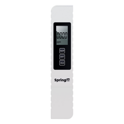 💧3-i-1 TDS vandkvalitetstester🌊Måler pH, klor og hårdhed med LCD-display til pool og akvarium