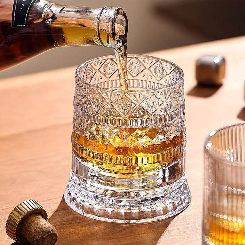 ✨🔥360° roterende whiskyglas