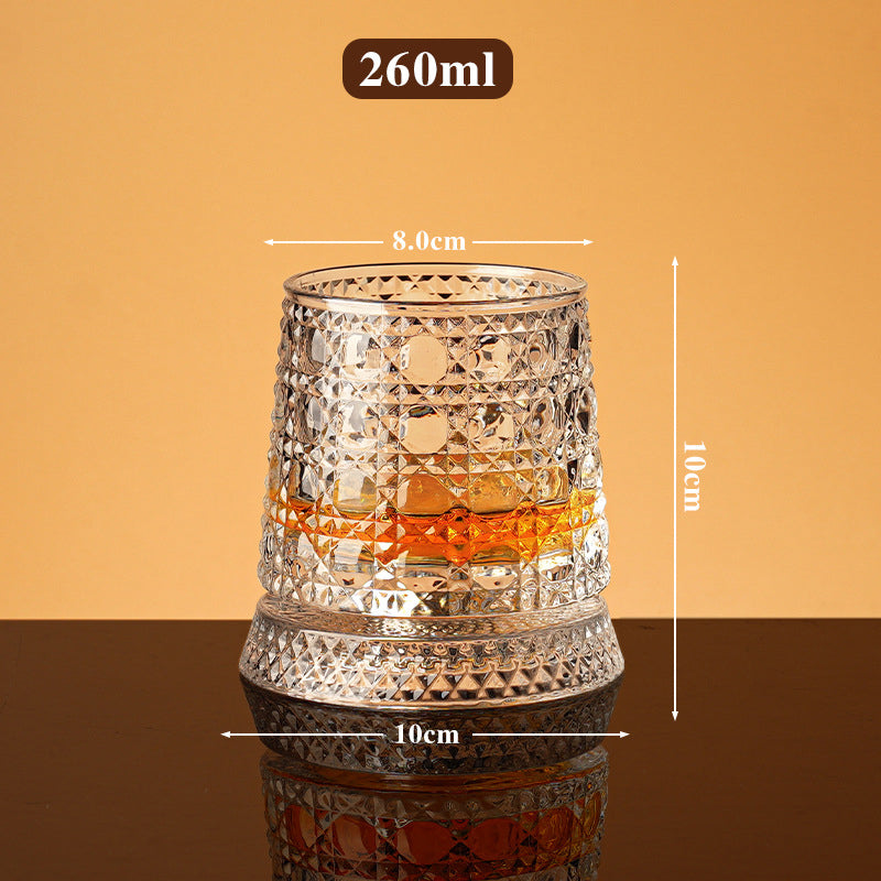 ✨🔥360° roterende whiskyglas