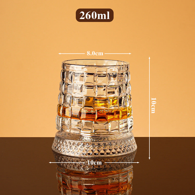✨🔥360° roterende whiskyglas