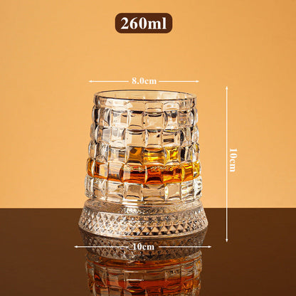 ✨🔥360° roterende whiskyglas