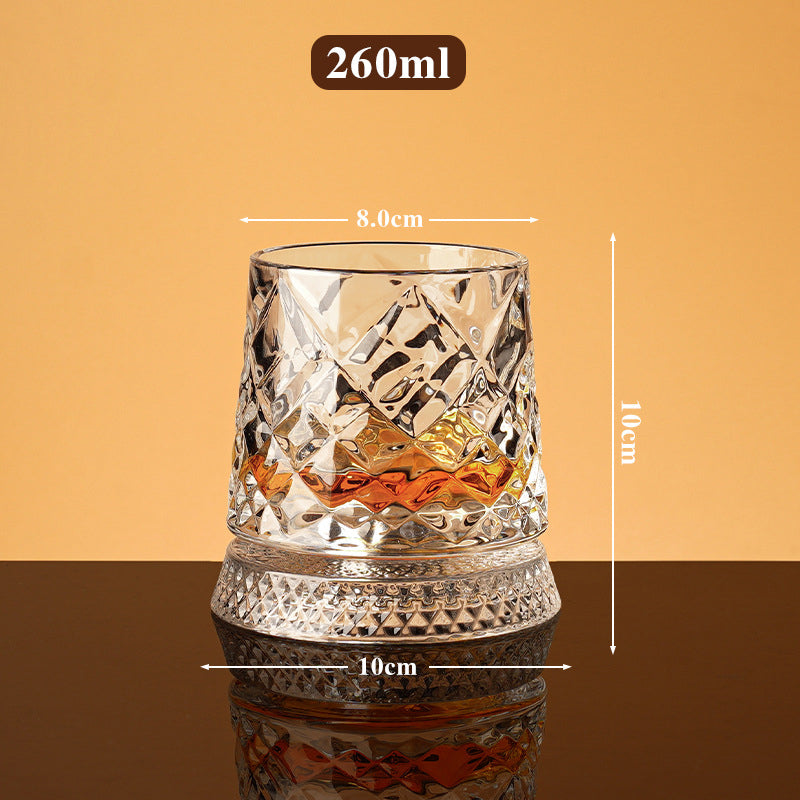 ✨🔥360° roterende whiskyglas