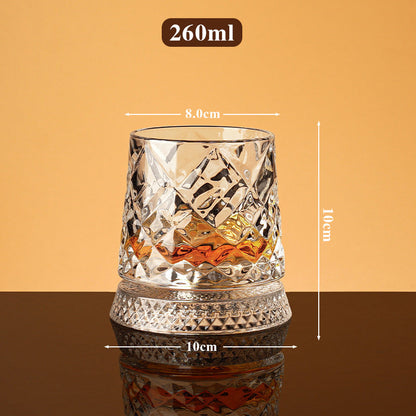 ✨🔥360° roterende whiskyglas