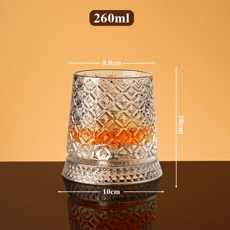 ✨🔥360° roterende whiskyglas