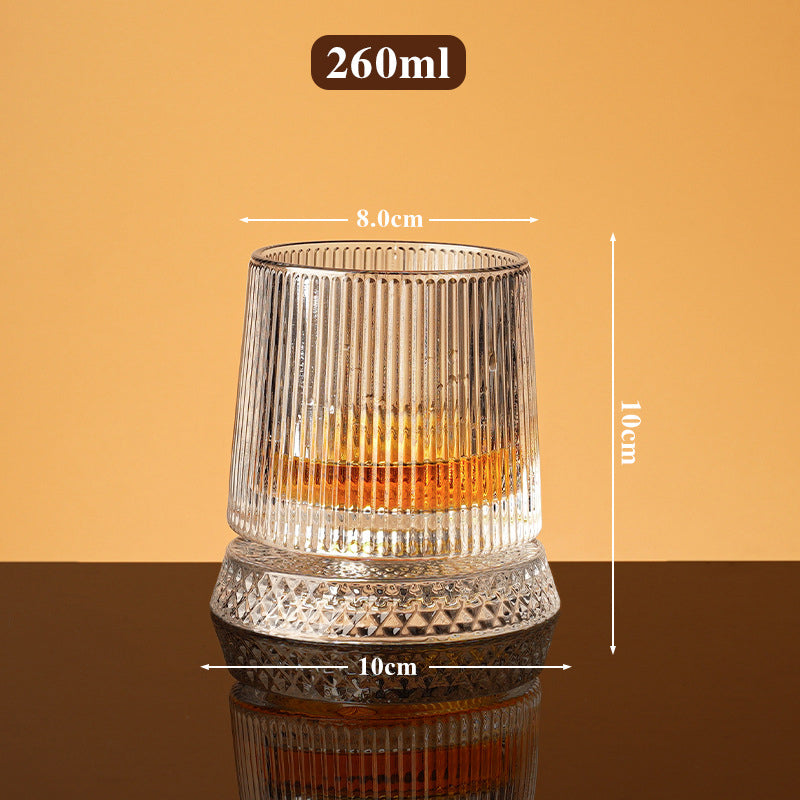 ✨🔥360° roterende whiskyglas