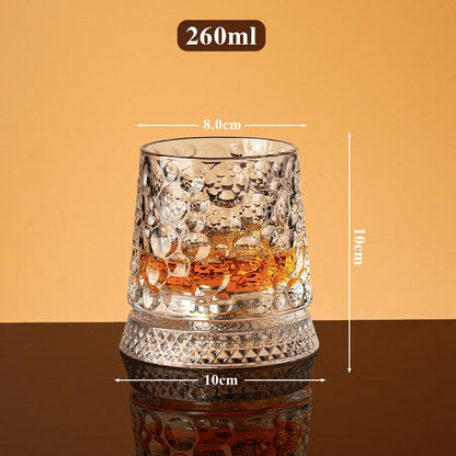 ✨🔥360° roterende whiskyglas