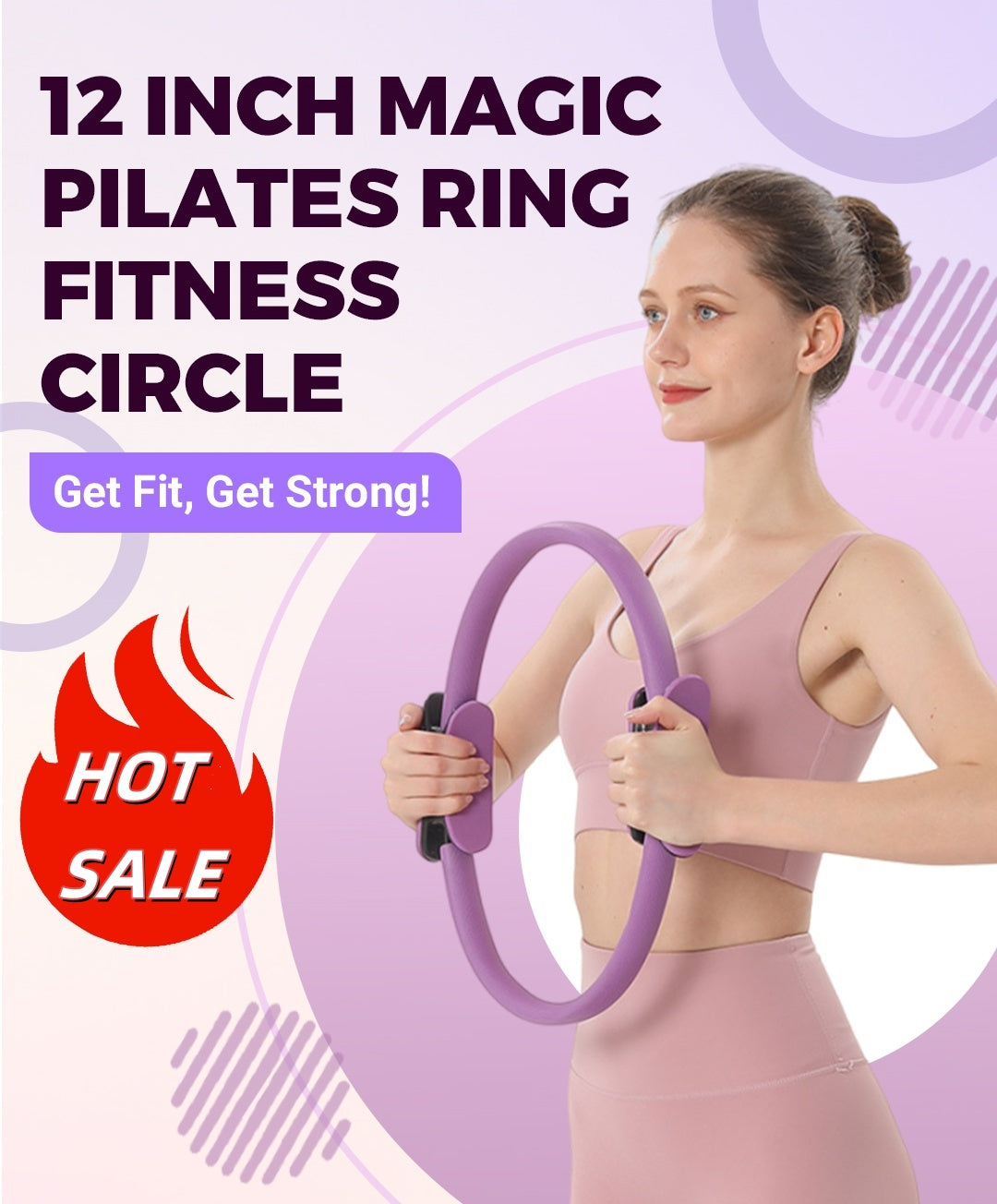 🔥Hot Sale🔥Begränsad tid 49% Pilates Ring Fitness Trainer