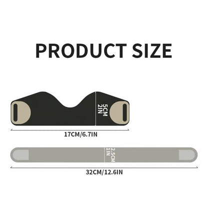 Silikonpatellaknäband för lindring av knäsmärta