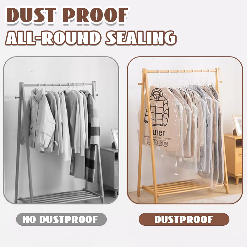🧥 58% RABATT! 🛄 Vakuumförvaringspåsar – Sparar 80% Utrymme, Vattentät & För Täck/Kläder ✨