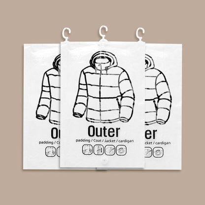 🧥 58% RABATT! 🛄 Vakuumförvaringspåsar – Sparar 80% Utrymme, Vattentät & För Täck/Kläder ✨