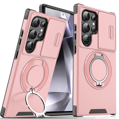 🥳HETT REA 2026🥳💞50 000+ SÅLDA!🎬🔥 50% RABATT! 3-i-1 magnetiskt skal till Samsung – Snap & Go-stativ + upphöjt kameraskydd + fullt skydd. Ditt allt-i-ett-skydd för varje dag. 🛡️🧲