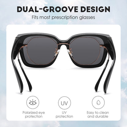 🕶️🔥 50% RABATT! Polariserade Överglasögon – Perfekta över Glasögon