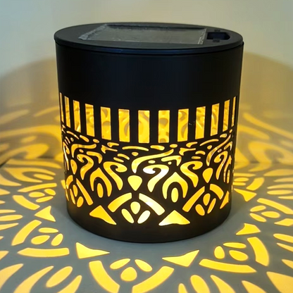 💡🔥Solcelledrevet mandala-projektor🎁