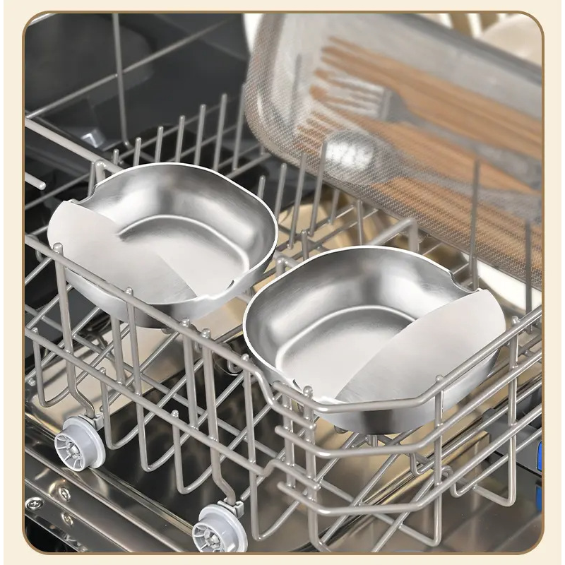🥄 50% RABAT!✨ Skeholder i rustfrit stål – Stabil U-form, drypbeskyttelse og nem at rengøre!